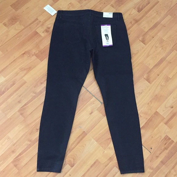 NWT JESSICA SIMPSON MID-RISE SKINNY COATED JEANS - Picture 5 of 6
